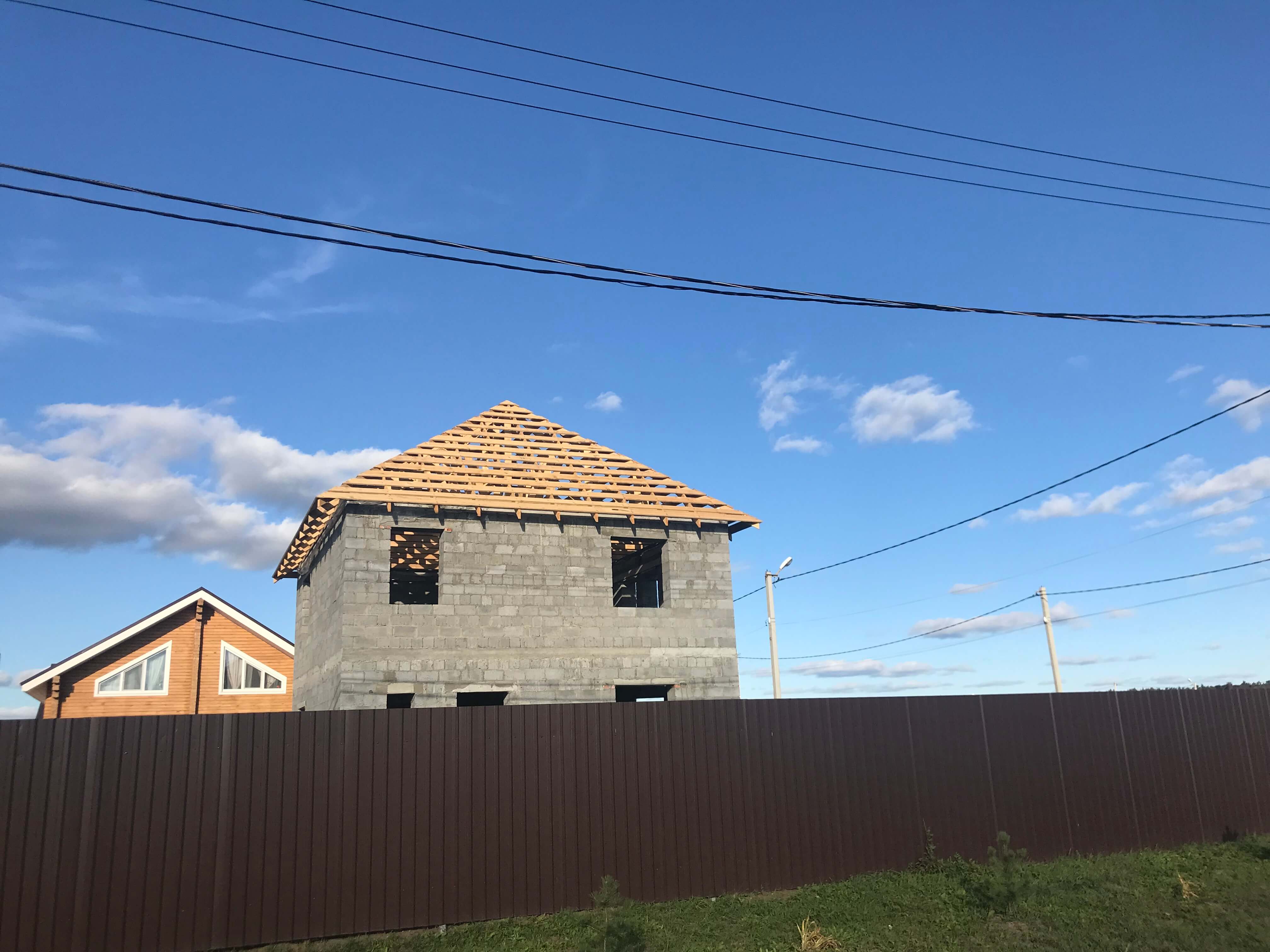 Дом из керамзитоблоков