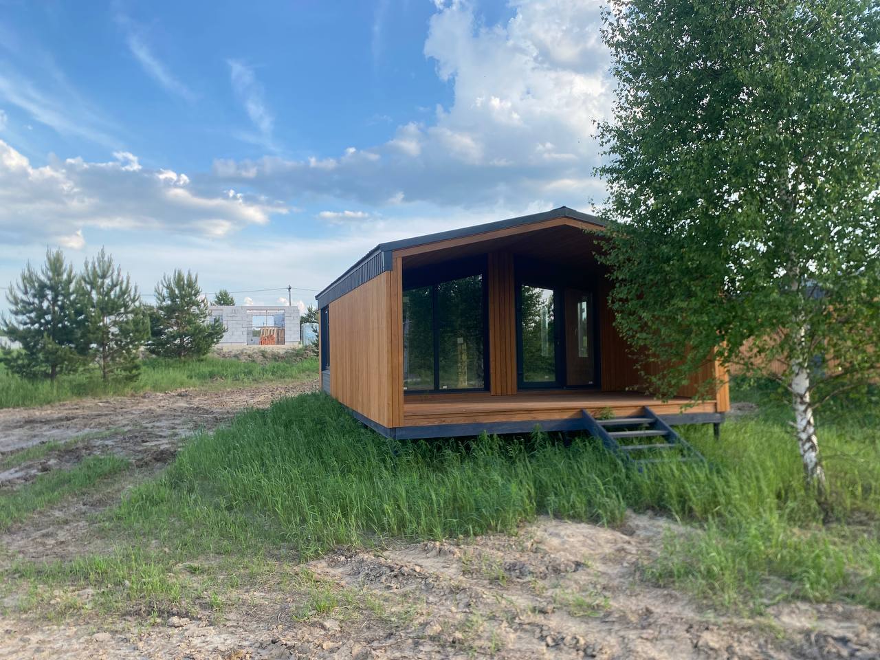 Каркасный дом