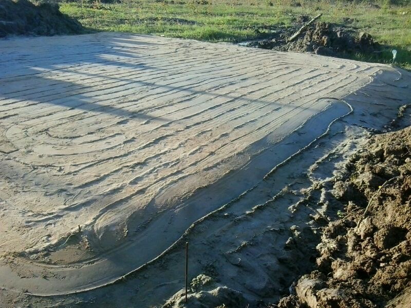 Дом из керамзитоблоков с облицовкой штукатуркой