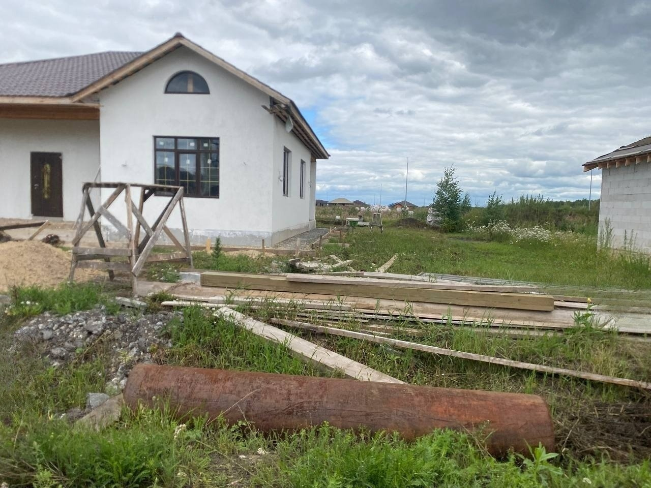 Дом из газоблока 56м2