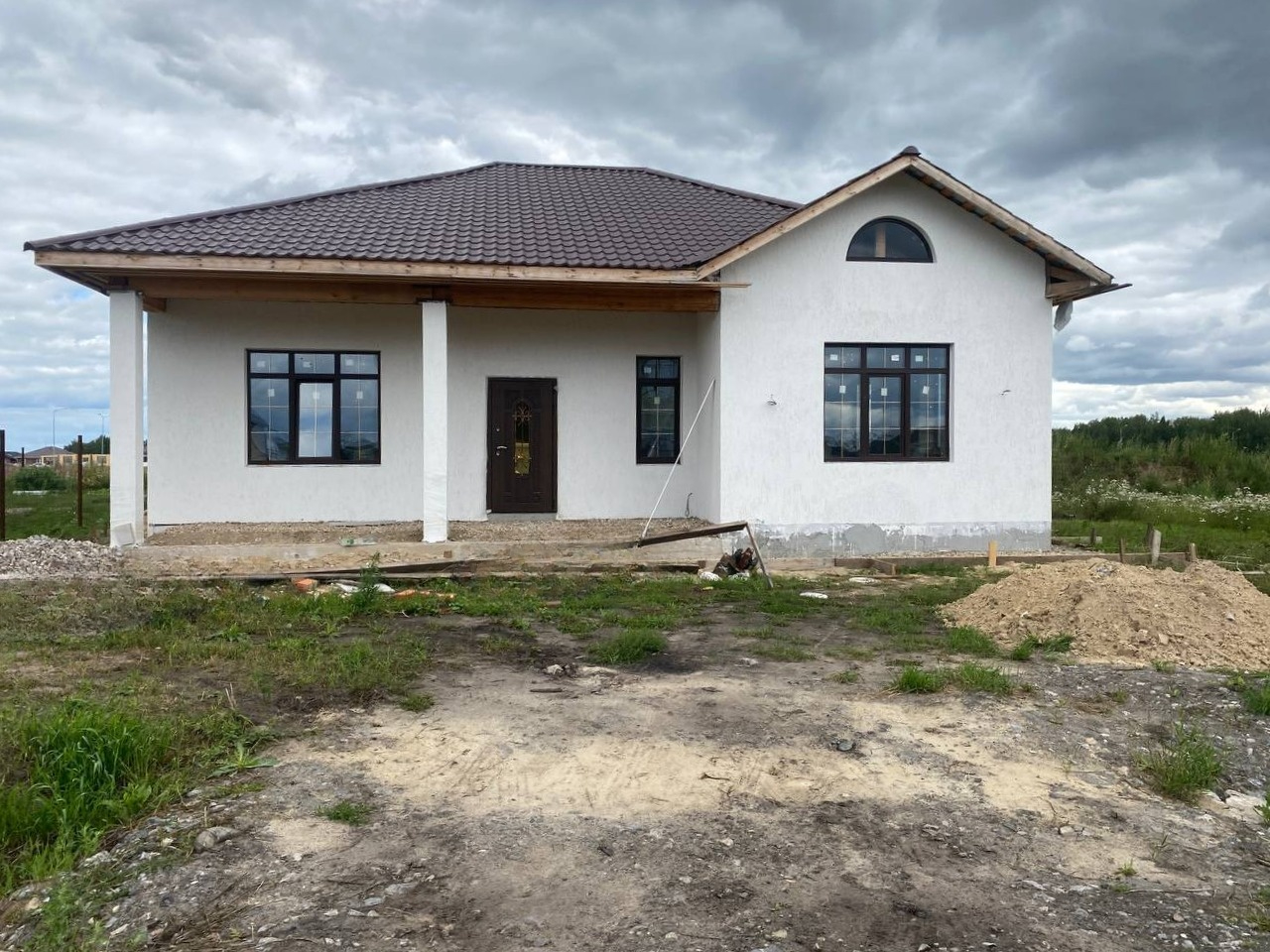 Дом из газоблока 56м2